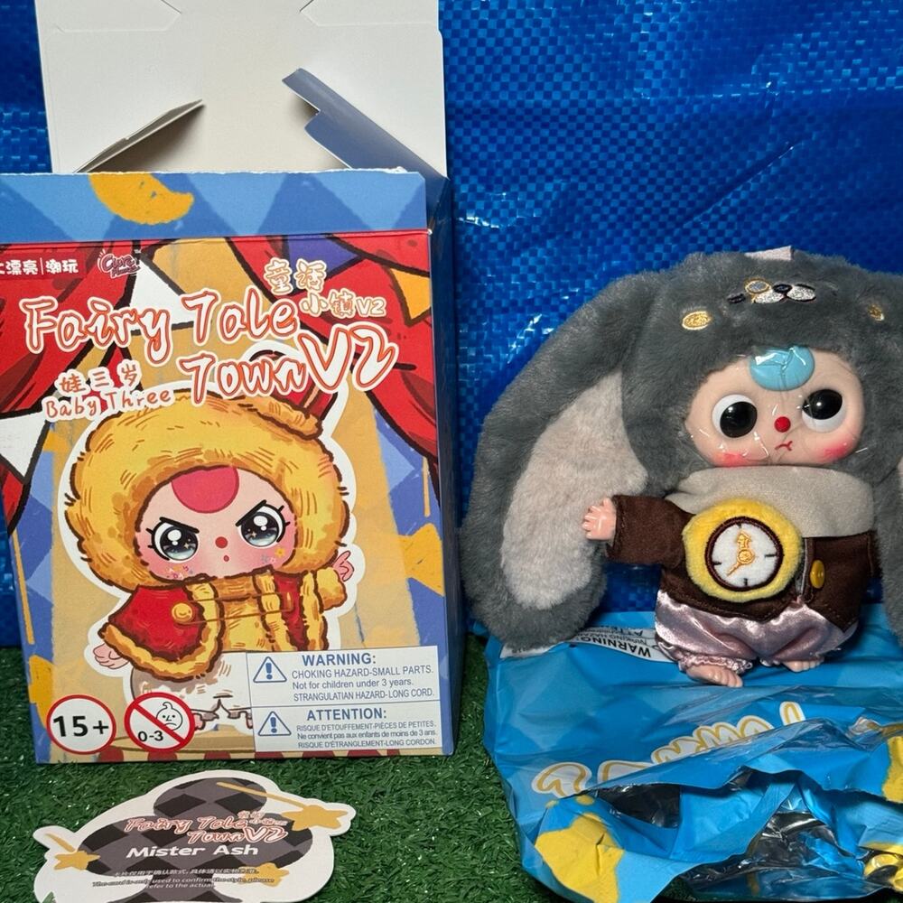 Miniso Fairy Tale Baby Three Town V2 Mister Ash 360 Moving Eyes Type